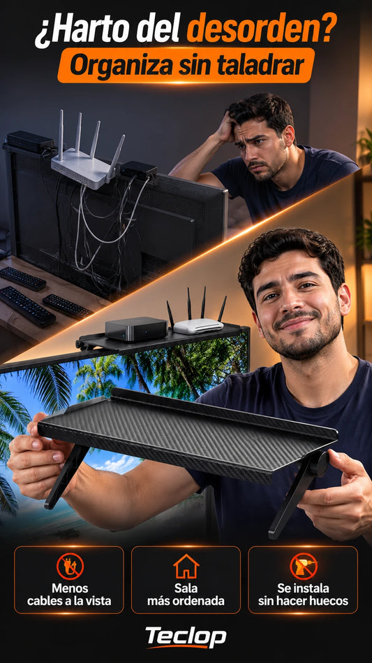 Estante Superior para Pantalla de TV y Monitor